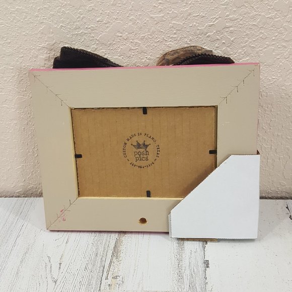 Picture Frame Pink with Bow - Picture 5 of 7